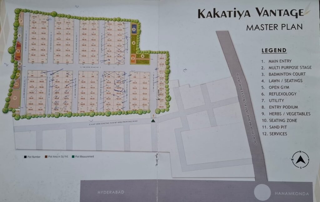 open plots in kazipet